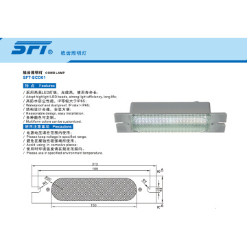 Hochleistungs Rolltreppe Kamm Lampe (SFT-SCD01)